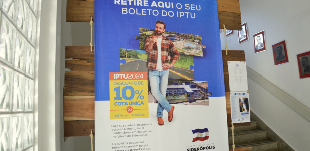 Siderópolis: moradores têm até segunda para pagar IPTU com desconto